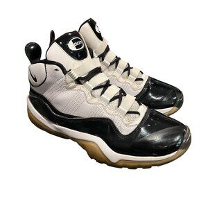 Nike 'ZOOM PHENOM' White/Black Basketball Shoes Men’s Size 11 377391-101 Used